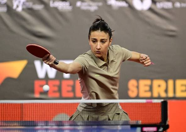 Georgia Piccolin from Italy at WTT Feeder Lagos in Portugal Always fashionable Georgia Piccolin from Italy competes in the WTT Feeder in Lagos, Portugal, on May 18, 2026 Lagos, Portugal Hessen Portugal