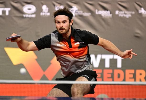Samuel Walker from England at WTT Feeder Lagos in Portugal Samuel Walker from England competes in the WTT Feeder in Lagos, Portugal, on May 18, 2026 Lagos, Portugal Hessen Portugal