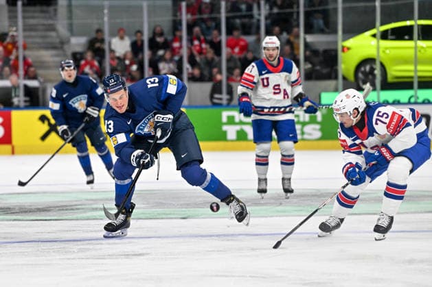Ice hockey, World Championship, Finland - USA