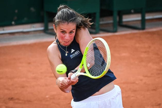May 18, 2026, Paris, France, France: Selena JANICIJEVIC of France during the first qualifying day of the Roland-Garros 2026, French Open 2026, Grand Slam tennis tournament at Roland-Garros Stadium on May 18, 2026 in Paris, France. Paris France - ZUMAm308 20260518_zsp_m308_075 Copyright: xMatthieuxMirvillex