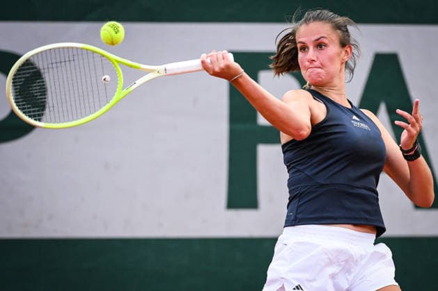 May 18, 2026, Paris, France, France: Selena JANICIJEVIC of France during the first qualifying day of the Roland-Garros 2026, French Open 2026, Grand Slam tennis tournament at Roland-Garros Stadium on May 18, 2026 in Paris, France. Paris France - ZUMAm308 20260518_zsp_m308_076 Copyright: xMatthieuxMirvillex