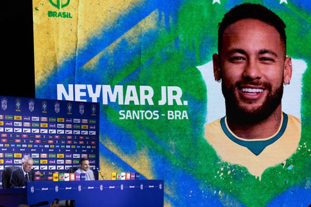 Head Coach of Brazil Carlo Ancelotti announces during a press conference, PK, Pressekonferenz at the Museu do Amanhã in Rio de Janeiro that Neymar has been selected to be in the Brazilian national team, Nationalteam Seleção Brasileira , that will play at FIFA World Cup, WM, Weltmeisterschaft, Fussball 2026 that will take place on Canada, Mexico and the United States. Photo by Pedro Vale Sports Press Photo Copyright: xPedroxVale SportsxPressxPhotox Sportspressphoto_SPR149693