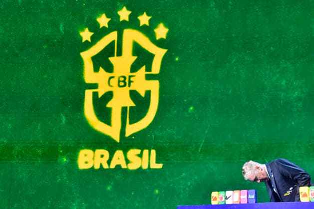 (260519) -- RIO DE JANEIRO, May 19, 2026 -- Carlo Ancelotti, head coach of Brazil s national football team reacts during a press conference, PK, Pressekonferenz announcing the 26-player squad for the 2026 FIFA World Cup, WM, Weltmeisterschaft, Fussball in Rio de Janeiro, Brazil, May 18, 2026. (Photo by Daniel Ramalho Xinhua) (SP)BRAZIL-RIO DE JANEIRO-2026 FIFA WORLD CUP-26-PLAYER SQUAD-PRESS CONFERENCE JinxHaoyuan 
