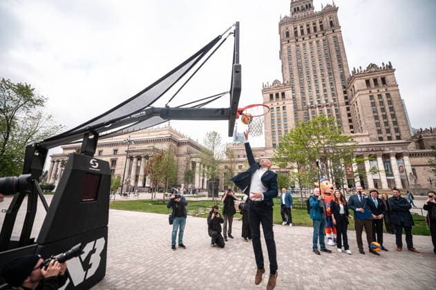 Warszawa 19.05.2026 press conference, PK, Pressekonferenz ahead of FIBA 3X3 Basketball World Cup in Warsaw, Poland. Konferencja prasowa przed Mistrzostwami Swiata w Koszykowce 3x3 FIBA Persons Shown : Jakub Rutnicki Fot. Kai Taller Arena Akcji NEWSPIX.PL --- newspix.pl 