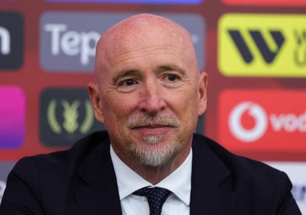 Football, Albania national team, Presentation of Rolando Maran as national team coach