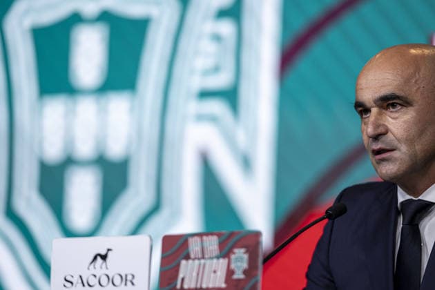 Portugal Head Coach Roberto Martínez announces final squad for the FIFA World Cup, WM, Weltmeisterschaft, Fussball 2026 during a press conference, PK, Pressekonferenz at Cidade do Futebol, on May 19th,2026 (Photo by Joao Bravo Sports Press Photo) Copyright: xJoaoxBravo SportsxPressxPhotox Sportspressphoto_SPR149957