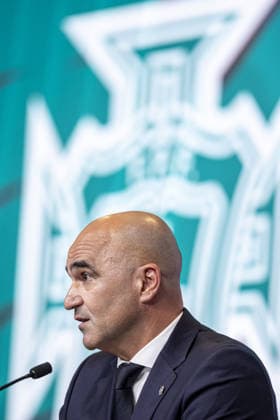 Portugal Head Coach Roberto Martínez announces final squad for the FIFA World Cup, WM, Weltmeisterschaft, Fussball 2026 during a press conference, PK, Pressekonferenz at Cidade do Futebol, on May 19th,2026 (Photo by Joao Bravo Sports Press Photo) Copyright: xJoaoxBravo SportsxPressxPhotox Sportspressphoto_SPR149960