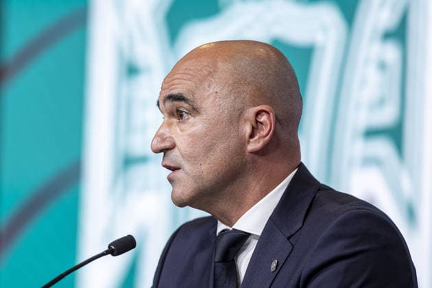 Portugal Head Coach Roberto Martínez announces final squad for the FIFA World Cup, WM, Weltmeisterschaft, Fussball 2026 during a press conference, PK, Pressekonferenz at Cidade do Futebol, on May 19th,2026 (Photo by Joao Bravo Sports Press Photo) Copyright: xJoaoxBravo SportsxPressxPhotox Sportspressphoto_SPR149961