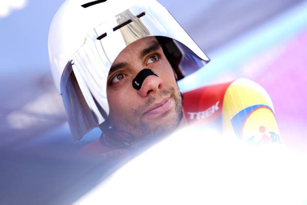 Italy™s Matteo Sobrero of Lidl-Trek during Stage 10, an individual time trial at the Giro d™Italia, from Viareggio to Massa, Italy, Tuesday, May 19, 2026.  Copyright: xFabioxFerrarix xLaPressex