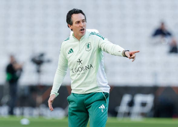 Football, EL, Final in Istanbul, Aston Villa, Training