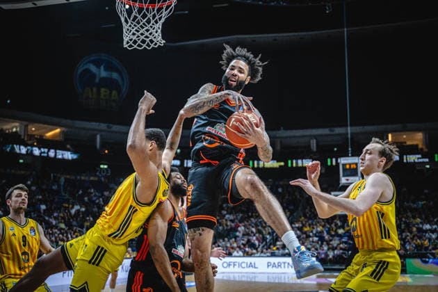 Basketball Berlin 19 05 2026 Season 2025 2026 EasyCredit BBL 1 Bundesliga Men, Men Playoffs Quarterfinals Game 2 Alba Berlin RASTA Vechta Tevin Brown Vechta, No 10
