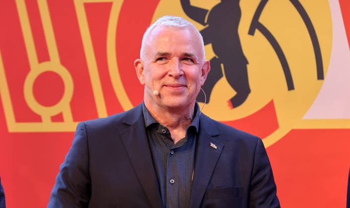President Dirk Zingler MV General Meeting at Stadion An der Alten Försterei Sport Football Soccer Bundesliga Men DFL Season 2025 2026 19 05 2026 1 FC Union Berlin FCU