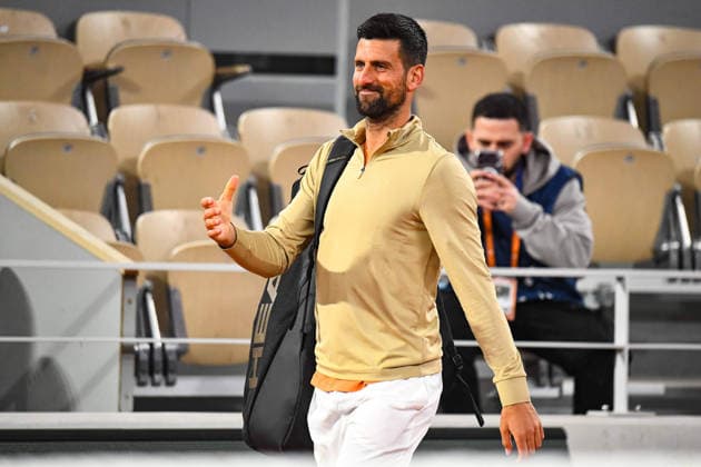 TENNIS : Roland Garros 2026 - Paris - 19 05 2026 Novak Djokovic (SRB) ParisFrance  Copyright: xBaptistexAutissierx