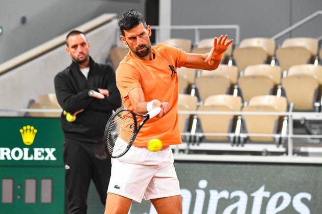 TENNIS : Roland Garros 2026 - Paris - 19 05 2026 Novak Djokovic (SRB) ParisFrance  Copyright: xBaptistexAutissierx