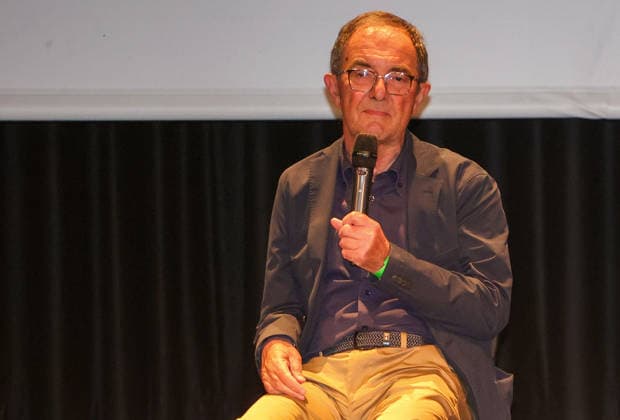 19 05 2026, Germany, Stuttgart, Soccer Ethics in dialog Goal or own goal Erwin Staudt Former President of VfB Stuttgart
