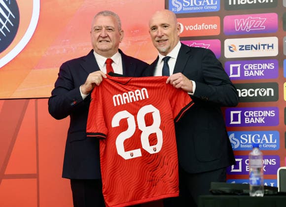 Football, Albania national team, presentation of Rolando Maran in Tirana