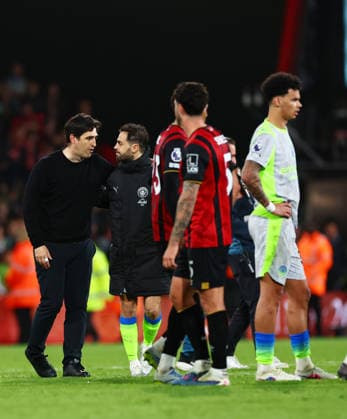 AFC Bournemouth Manager Andoni Iraola. AFC Bournemouth v Manchester City, Premier League, Football, Vitality Stadium, Bournemouth, UK - 19 May 2026Bournemouth Vitality Stadium United Kingdom EDITORIAL USE ONLY No use with unauthorised audio, video, data, fixture lists, club league logos or live services. Online in-match use limited to 120 images, no video emulation. No use in betting, games or single club league player publications. Copyright: xJamesxMarsh Shutterstockx 16881288br