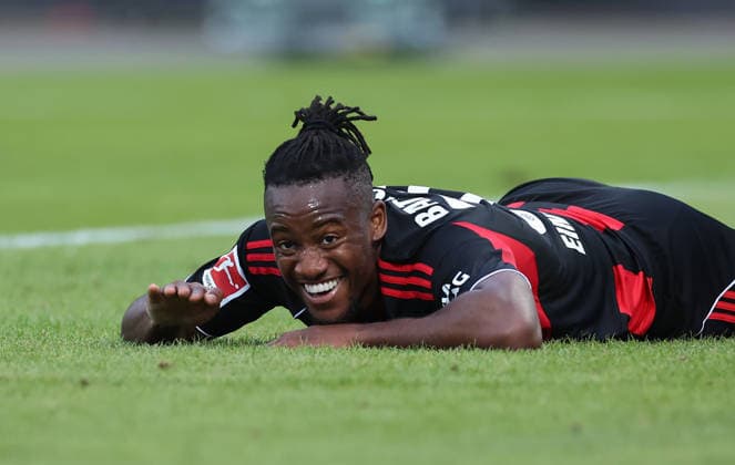 19 05 2026, Football test match, 125 years Rot Weiss Frankfurt, SG Rot Weiss Frankfurt Eintracht Frankfurt, v l , Michy Batshuayi Eintracht Frankfurt DFL DFB REGULATIONS PROHIBIT ANY USE OF PHOTOGRAPHS AS IMAGE SEQUENCES AND OR QUASI VIDEO xdcx Copyright: HMBxMedia Claus