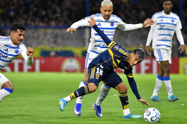 Football, Copa Libertadores, Boca Juniors Buenos Aires - Cruzeiro Belo Horizonte