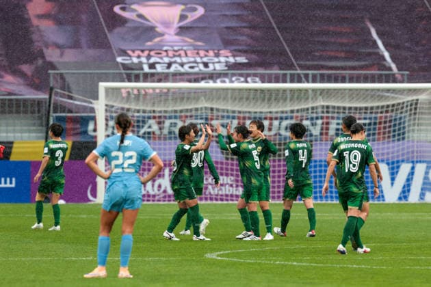 Tokyo Verdy Beleza vs Melbourne City FC AFC Women s Champions League 2026 Semifinal in Suwon, South Korea Players of Tokyo Verdy Beleza of Japan celebrate their victory after the AFC Women s Champions League 2026 semifinal soccer match between Tokyo Verdy Beleza of Japan vs Melbourne City FC of Australia at Suwon Stadium in Suwon, South Korea on May 20, 2026. Seoul South Korea  Copyright: xMatrixxImages JungxUi-Chelx