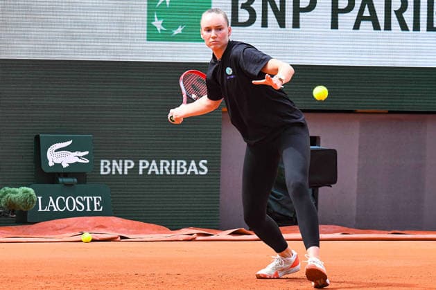 Tennis, French Open, Training