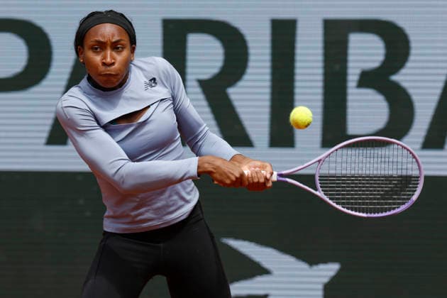 May 20, 2026, Paris, Paris, France: Coco GAUFF (USA) in action during training session on day 3 of the tennis Grand Slam of Roland Garros 2026, at Roland Garros Stadium - on April 16 2026 .Paris - France Paris France - ZUMAb253 20260520_zsp_b253_016 Copyright: xLoicxBaratouxx