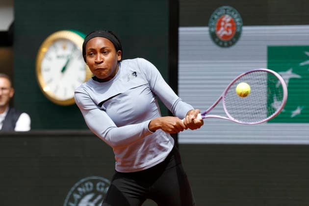 May 20, 2026, Paris, Paris, France: Coco GAUFF (USA) in action during training session on day 3 of the tennis Grand Slam of Roland Garros 2026, at Roland Garros Stadium - on April 16 2026 .Paris - France Paris France - ZUMAb253 20260520_zsp_b253_024 Copyright: xLoicxBaratouxx