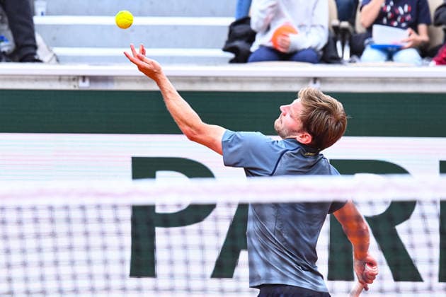 TENNIS : Roland Garros 2026 - Paris - 20 05 2026 David Goffin (BEL) ParisFrance  Copyright: xBaptistexAutissierx