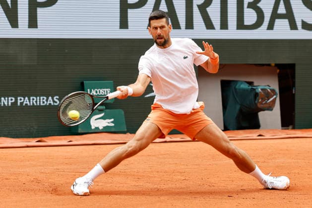 May 20, 2026, Paris, Paris, France: Novak DJOKOVIC (SRB) in action during training session on day 3 of the tennis Grand Slam of Roland Garros 2026, at Roland Garros Stadium - on April 16 2026 .Paris - France Paris France - ZUMAb253 20260520_zsp_b253_050 Copyright: xLoicxBaratouxx