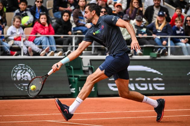 May 20, 2026, Paris, France, France: Marin CILIC of Croatia during a training session of the Roland-Garros 2026, French Open 2026, Grand Slam tennis tournament at Roland-Garros Stadium on May 20, 2026 in Paris, France. Paris France - ZUMAm308 20260520_zsp_m308_034 Copyright: xMatthieuxMirvillex