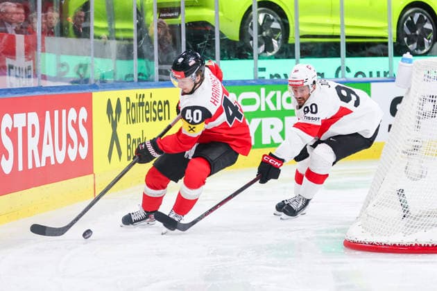 Ice hockey, World Championship, Austria - Switzerland