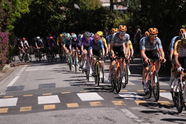 The pack during Stage 11 of the Giro d™Italia, from Porcari to Chiavari, Italy, Wednesday, May 20, 2026.  Copyright: xMarcoxAlpozzi LaPressex
