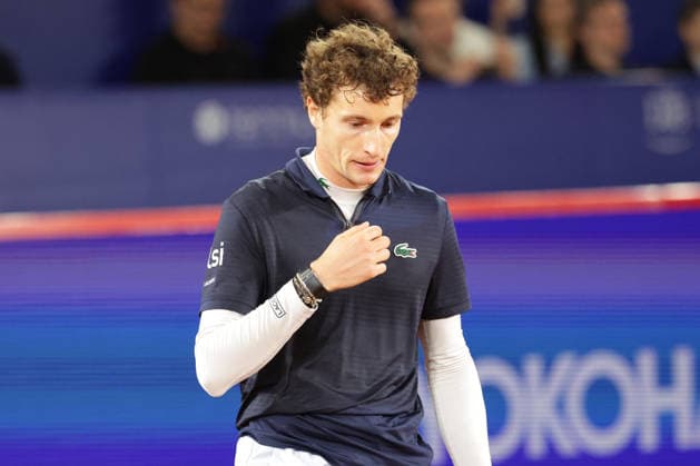 2026 05 20, xFSx, Bitpanda Open Hamburg ATP500, Round of 16, Mens Tennis Tournament in Hamburg , Am Rothembaum in Hamburg , Ugo Humbert FRA makes a cross after the victory against Karen Khachanov Copyright: HMBxMedia FernandoxSoares
