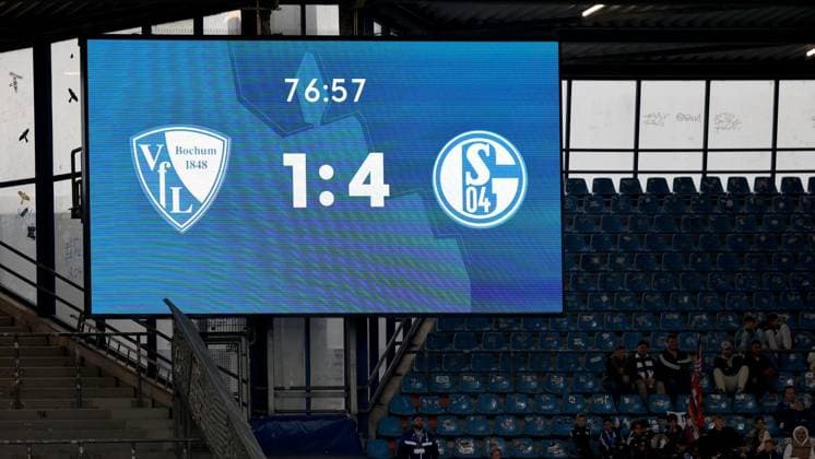 Final U19 Westfalenpokal VfL Bochum FC Schalke 04 FOR EDITORIAL PURPOSES ONLY p Intermediate score at the U19 Westfalenpokal final between VfL Bochum and FC Schalke 04 on May 20, 2026 at the Vonovia Ruhrstadion in Bochum Germany North Rhine-Westphalia Bochum Copyright ChristofxKöpsel Copyright: ChristofxKöpsel doc85xjpvvvkyud2imwaoa ,EDITORIAL USE ONLY Copyright: ChristofxKöpsel
