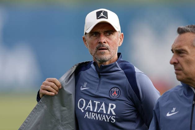 Coach, Trainer Luis Enrique Paris Saint Germain during the club™s Media Day ahead of the UEFA Champions League Final at the PSG Campus in Poissy on Wednesday, May 20, 2026 Copyright: AntonioxBorga