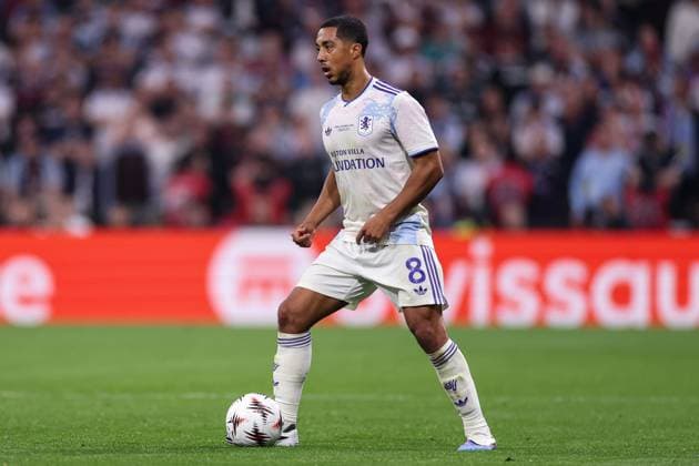 Youri Tielemans of Aston Villa on the ball SC Freiburg v Aston Villa, UEFA Europa League, Final, Football, Besiktas Park, Istanbul, Turkiye - 20 May 2026Istanbul Besiktas Park United Kingdom EDITORIAL USE ONLY No use with unauthorised audio, video, data, fixture lists, club league logos or live services. Online in-match use limited to 120 images, no video emulation. No use in betting, games or single club league player publications. Copyright: xRaddadxJebarah Shutterstockx 16883158aj