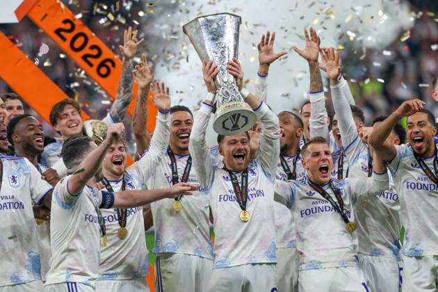 Football, EL Final in Istanbul, Aston Villa are UEFA Europa League winners