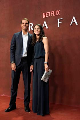 Rafa Nadal and Xisca Perello attend RAFA premiere. May 20, 2026. (20260521405)