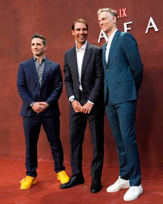 RAFA premiere in Madrid. Diego Avalos, Rafa Nadal and Zach Heinzerling attend RAFA premiere. May 20, 2026. (ALTERPHOTOS Acero) MadridSpain  Copyright: xAcerox