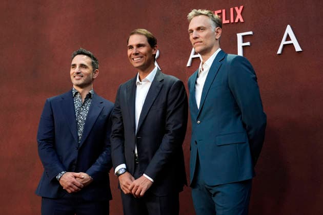 RAFA premiere in Madrid. Diego Avalos, Rafa Nadal and Zach Heinzerling attend RAFA premiere. May 20, 2026. (ALTERPHOTOS Acero) MadridSpain  Copyright: xAcerox