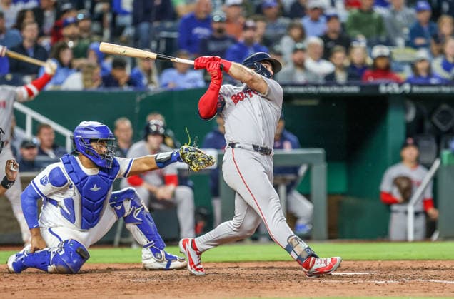 Baseball, MLB, Kansas City Royals - Boston Red Sox