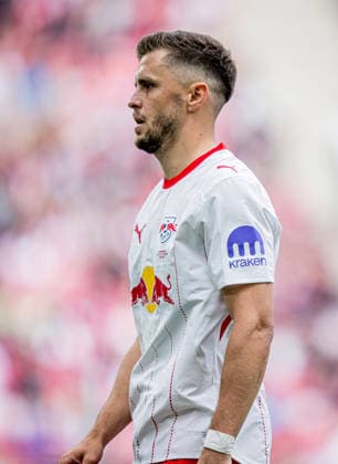 Leipzigs Christoph Baumgartner Soccer 1 Bundesliga, Matchday 33 RB Leipzig FC St Pauli 2 1 9 May 2026 Leipzig, Red Bull Arena RB Leipzig FC St Pauli 2 1