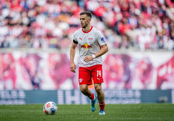 Leipzigs Christoph Baumgartner Soccer 1 Bundesliga, Matchday 33 RB Leipzig FC St Pauli 2 1 9 May 2026 Leipzig, Red Bull Arena RB Leipzig FC St Pauli 2 1