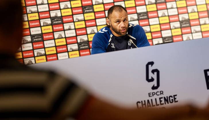Montpellier Herault Rugby Captain s Run, San Mames Stadium, Bilbao, Spain 21 5 2026 Billy Vunipola Billy Vunipola 21 5 2026  Copyright: x INPHO NickxElliottx NE1L1309
