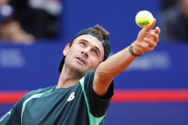 2026 05 21, xFSx, Bitpanda Open Hamburg ATP500, quarterfinals, mens tennis tournament in Hamburg , Am Rothembaum in Hamburg , Tommy Paul USA makes a serve Copyright: HMBxMedia FernandoxSoares