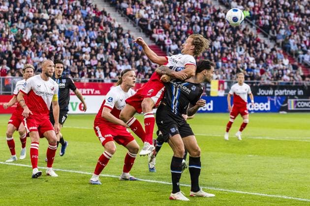 UTRECHT , 21-05-2026 , Stadion Galgenwaard , season 2025 2026 , play-offs for European football , Dutch football Eredivisie , match between Utrecht - Heerenveen , picture shows Utrecht player Artem Stepanov Utrecht - Heerenveen (play off)  x203867780x Copyright: