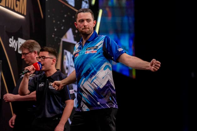 2026 BetMGM Premier League Darts, Night 16, Sheffield Luke Humphries during the 2026 BetMGM Premier League Darts, Night 16 at the Utilita Arena, Sheffield, England on 21 May 2026 Credit: Alex Young Every Second Media Editorial use only. All images are copyright Every Second Media Limited. No images may be reproduced without prior permission. Copyright: xIMAGO EveryxSecondxMediax ESM-2003-0076 AlexxYoungx xEveryxSecondxMediax