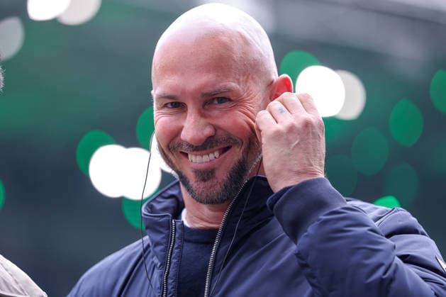 16 05 2026, Football, Borussia Mönchengladbach TSG 1899 Hoffenheim, 1 Fußball Bundesliga, 34 Matchday, Borussia Park, Season 2025 2026 Head coach Christian Ilzer TSG Hoffenheim hc DFB regulations prohibit any use of photographs as image sequences and or quasi video Nordrhein Westfalen Germany