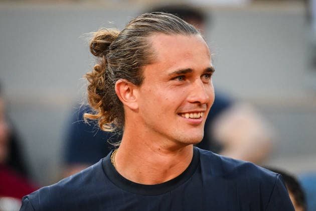 May 21, 2026, Paris, France, France: Alexander ZVEREV of Germany during a special ceremony for Gael MONFILS (Gael and Friends) during the Roland-Garros 2026, French Open 2026, Grand Slam tennis tournament at Roland-Garros Stadium on May 21, 2026 in Paris, France. Roland Garros 2026 - Gael And Friends  - ZUMAm308 20260521_zsp_m308_100 Copyright: xMatthieuxMirvillex