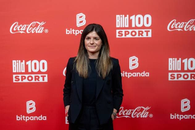 BILD100 Sport at Axel Springer Haus, Katharina Kiel President of the League Association Womens Bundesliga FBL , 22 05 2026, Copyright: xMatthiasxKochx